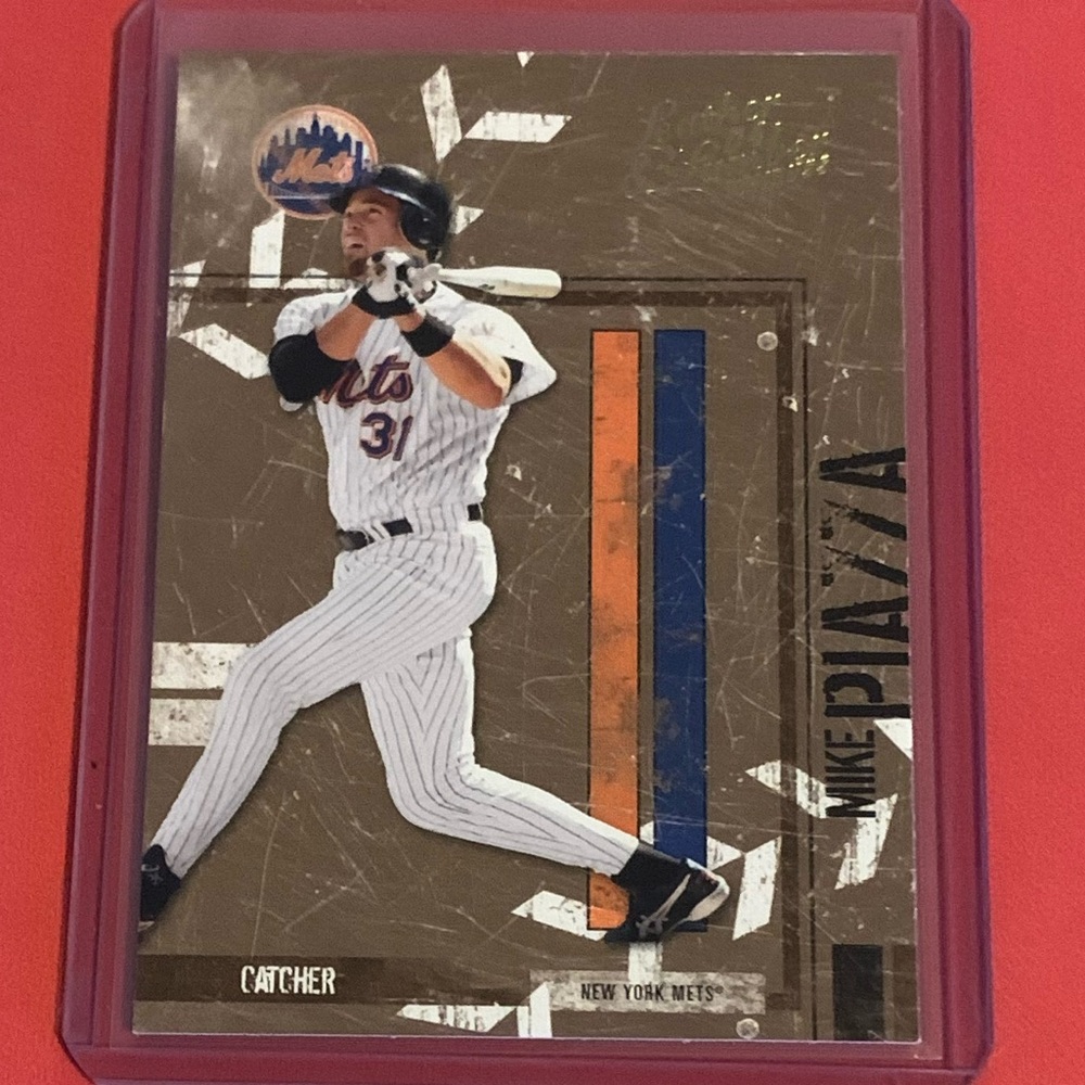 Mike Piazza #92 2004 Donruss Leather & Lumber Baseball Trading Card